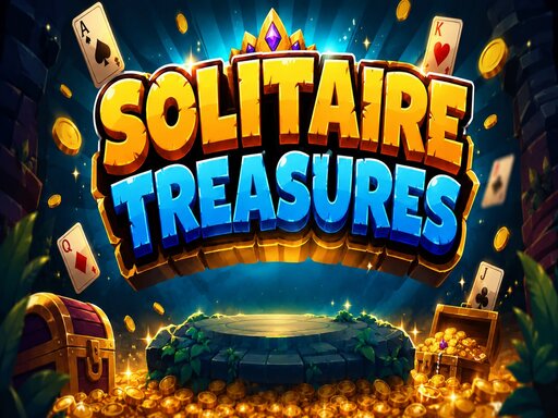 Spēle Solitaire Treasures — bezmaksas online spēle