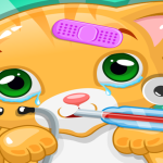 Spēle Cat Doctor Save my Cat — bezmaksas online spēle