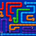 Spēle Snake Out Puzzle Game — bezmaksas online spēle