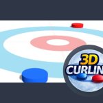 Spēle 3D Mini Curling — bezmaksas online spēle