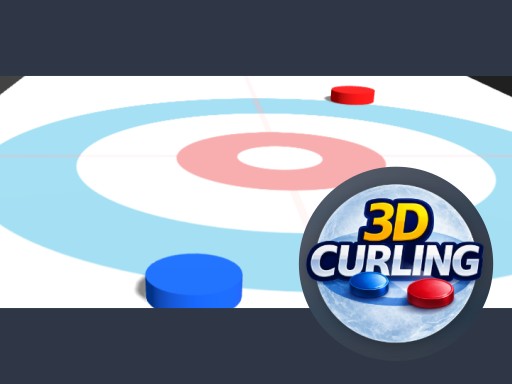 Spēle 3D Mini Curling — bezmaksas online spēle