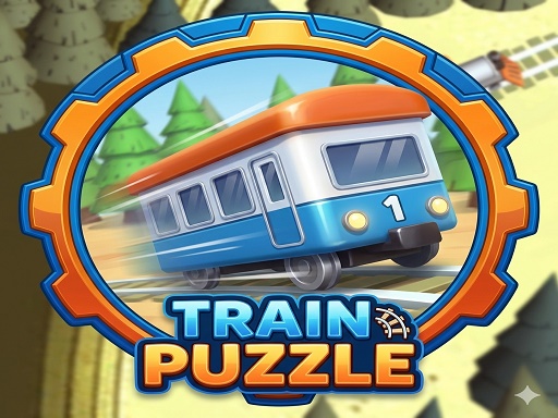 Spēle Train Puzzle — bezmaksas online spēle
