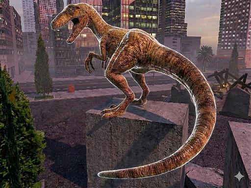 Spēle Dinosaur City Hunting Destroy — bezmaksas online spēle