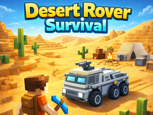 Spēle Desert Rover Survival — bezmaksas online spēle