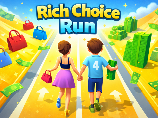 Spēle Rich Choice Run — bezmaksas online spēle