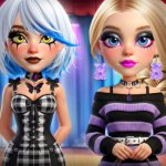 Spēle Stardom Alt Girls Fashion Duel — bezmaksas online spēle