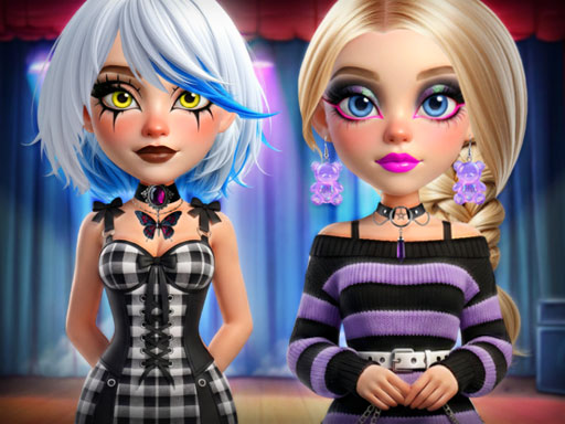 Spēle Stardom Alt Girls Fashion Duel — bezmaksas online spēle