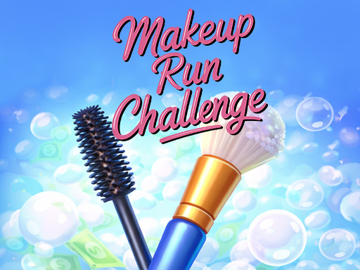 Spēle Makeup Run Challenge — bezmaksas online spēle