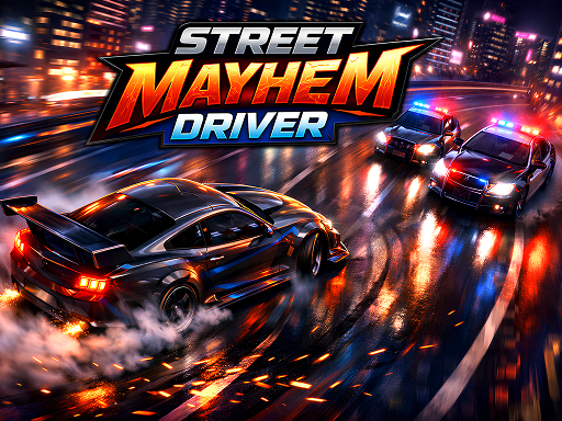 Spēle Street Mayhem Driver — bezmaksas online spēle