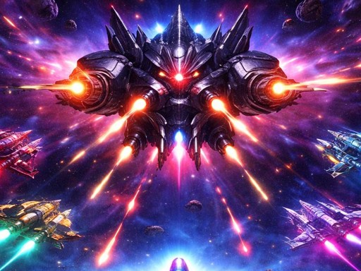Spēle Neon Abyss Defender — bezmaksas online spēle