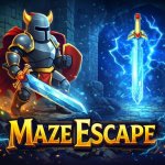Spēle Maze Escape Hero — bezmaksas online spēle
