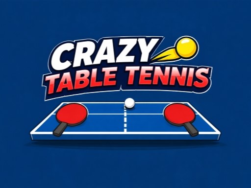 Spēle Crazy Table Tennis — bezmaksas online spēle