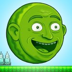 Spēle Funny Crazy Watermelon — bezmaksas online spēle