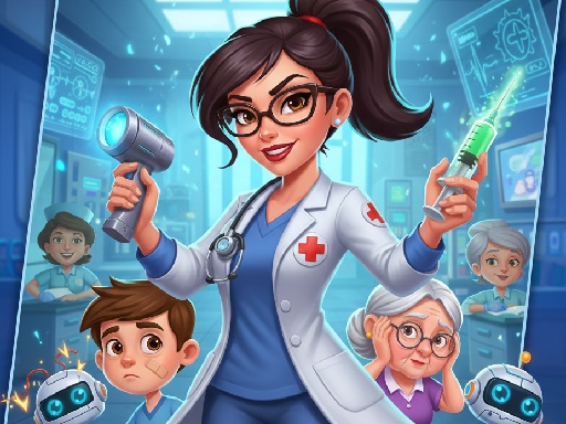 Spēle Hospital Doctor Emergency — bezmaksas online spēle