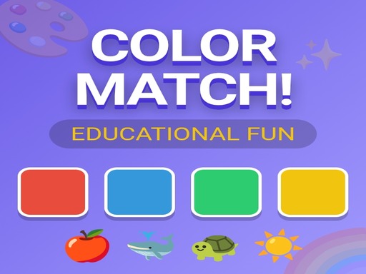 Spēle Drag n Drop Games Color Match — bezmaksas online spēle