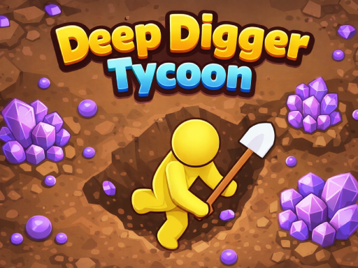 Spēle Deep Digger Tycoon — bezmaksas online spēle