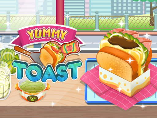 Spēle Yummy Toast 2 — bezmaksas online spēle