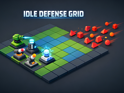 Spēle Idle Defense Grid — bezmaksas online spēle