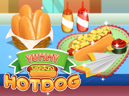 Spēle Yummy Hotdog 2 — bezmaksas online spēle