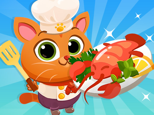 Spēle My Cat Restaurant — bezmaksas online spēle