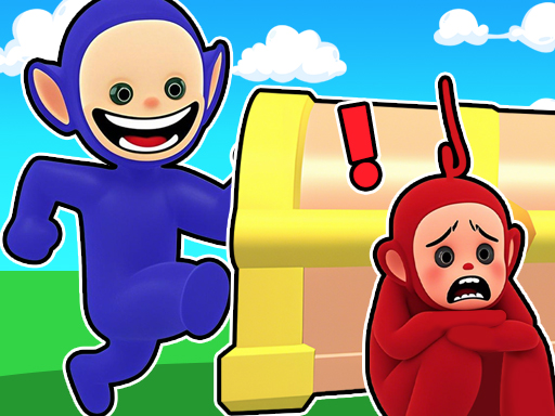 Spēle Rainbow Friends Hide And Seek — bezmaksas online spēle