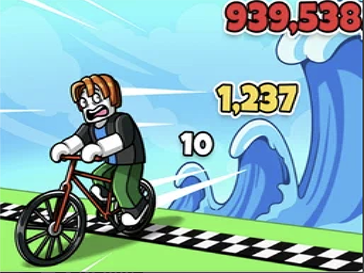 Spēle Obby: Tsunami +1 speed — bezmaksas online spēle