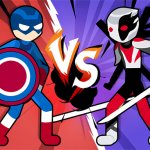 Spēle Stick Hero Battle — bezmaksas online spēle