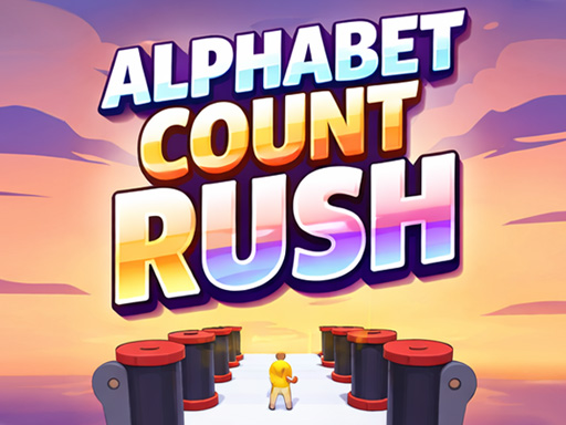 Spēle Alphabet Count Rush — bezmaksas online spēle