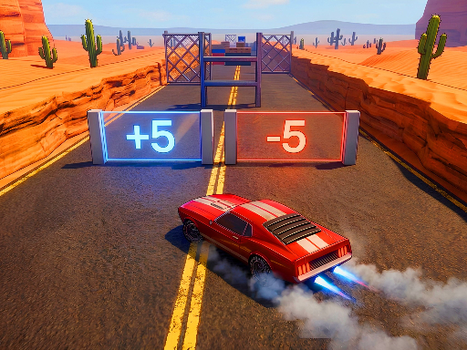 Spēle Drive and Dodge: Car Racing 3D — bezmaksas online spēle