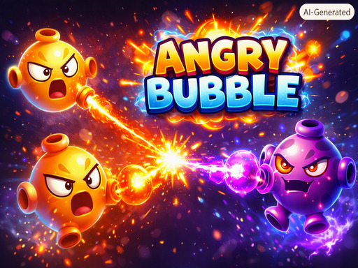 Spēle Angry Bubble — bezmaksas online spēle