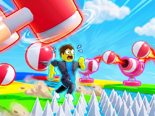 Spēle Obby: Three Challenges — bezmaksas online spēle