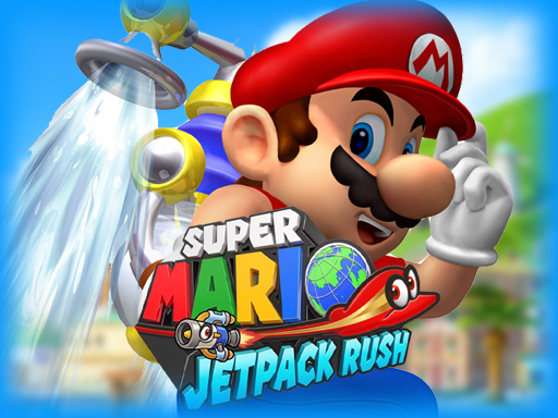 Spēle Mario Jetpack Rush — bezmaksas online spēle