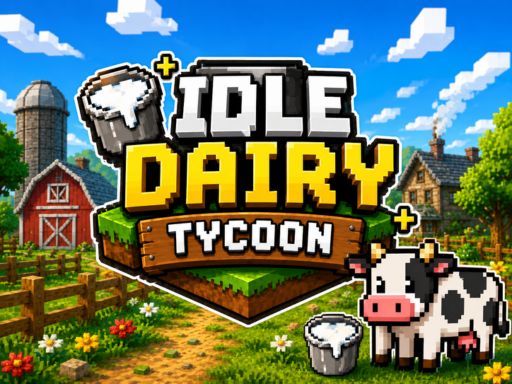 Spēle Idle Dairy Tycoon — bezmaksas online spēle