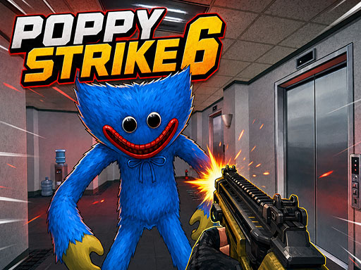 Spēle Poppy Strike 6 — bezmaksas online spēle