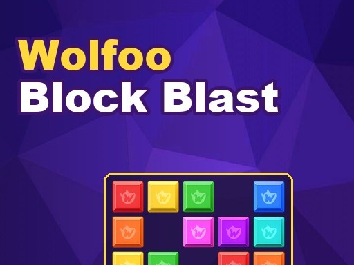 Spēle Wolfoo Block Blast — bezmaksas online spēle
