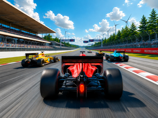 Spēle Formula Car Circuit Racing — bezmaksas online spēle