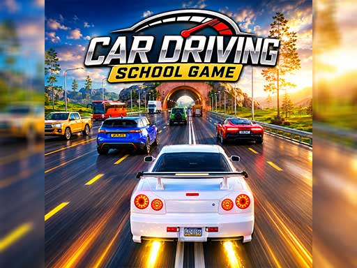 Spēle Car Driving School Game — bezmaksas online spēle