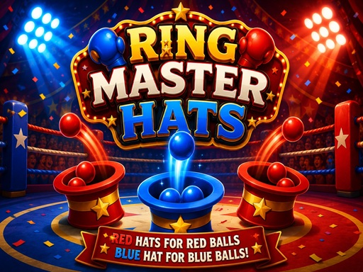 Spēle Ring Master Hats — bezmaksas online spēle