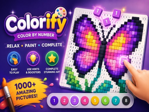 Spēle Colorify   Color by Number — bezmaksas online spēle