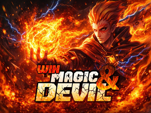 Spēle Win Magic & Devil — bezmaksas online spēle