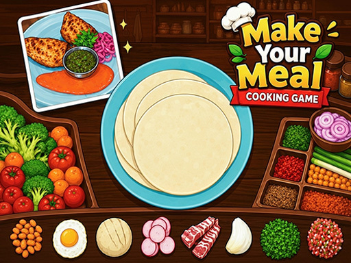 Spēle Make Your Meal Cooking Game — bezmaksas online spēle