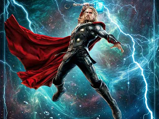 Spēle Superhero Hammar Man — bezmaksas online spēle