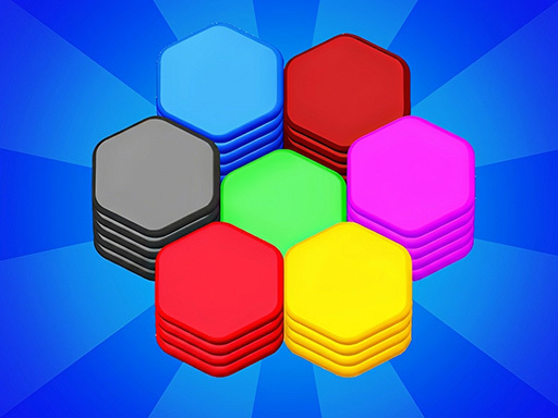 Spēle Hexa Color Sort — bezmaksas online spēle