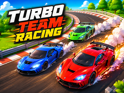 Spēle Turbo Team Racing — bezmaksas online spēle