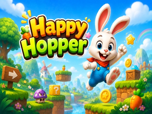 Spēle Happy Hopper — bezmaksas online spēle