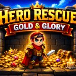 Spēle Hero Rescue: Gold Glory — bezmaksas online spēle