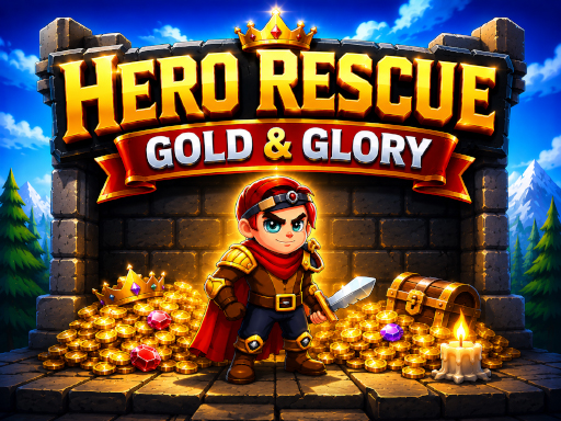 Spēle Hero Rescue: Gold Glory — bezmaksas online spēle