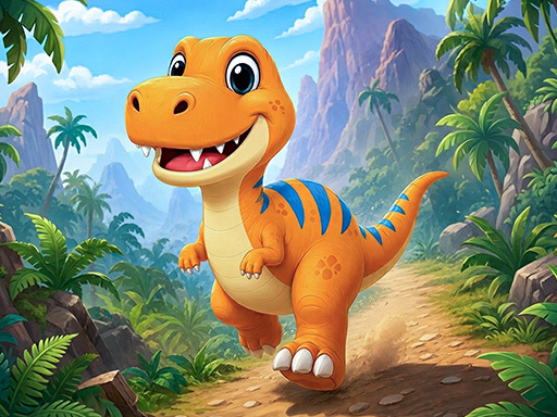 Spēle Dino Run Game — bezmaksas online spēle
