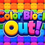 Spēle Color Block Out! — bezmaksas online spēle