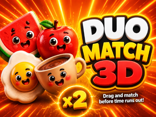 Spēle Duo Match 3D — bezmaksas online spēle